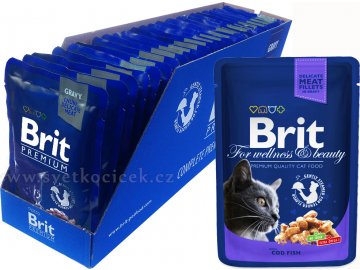 Brit kaps premium 24ks cod fish+