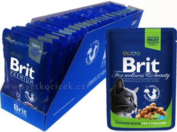 Brit kaps premium 24ks sterilised+