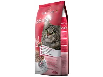 20 kg bewi cat delicaties chutné granule pro kočky