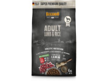 Belcando Adult Lamb Rice 4kg front 800x800