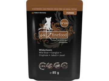 Catz Finefood Purrrr kančí maso - kapsička pro kočky 85 g