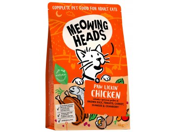 Meowing Heads Paw Lickin Chicken 4 kg