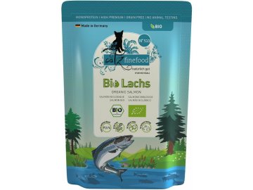 Catz Finefood Bio losos - kapsička pro kočky 85 g