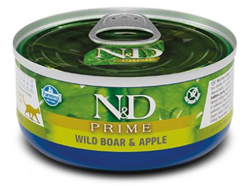 nd prime feline 70g wild boar