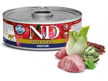 ND quinoa digestion konzerva pro kocky