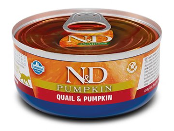 nd pumpkin feline 70g quail