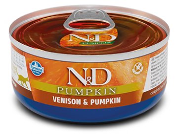 nd pumpkin feline 70g venison