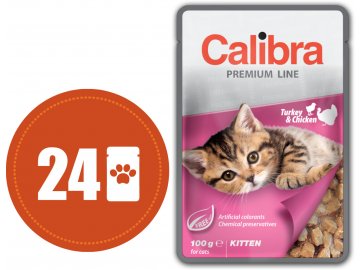 Calibra kapsa kitten krůta kuře 2019 multipack