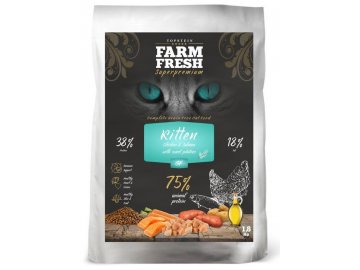 Farm Fresh Kitten Chicken and Salmon 1,8 kg