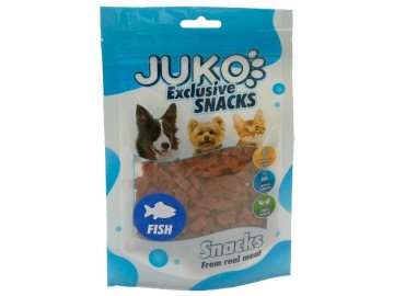 Juko rybičky mini tuňákové - pamlsky pro kočky a psy 70 g