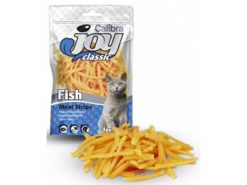 calibra joy cat classic fish strips 70g new