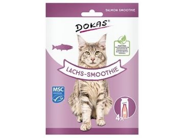 DOKAS lososové smoothie pro kočky - 4x30 ml