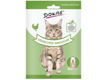 DOKAS kuřecí smoothie pro kočky - 4x30 ml