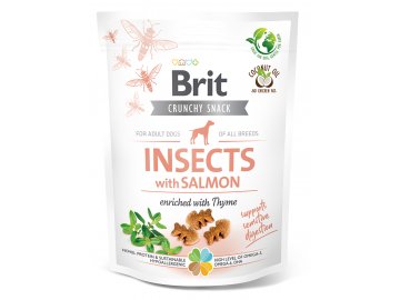 insects with salmon