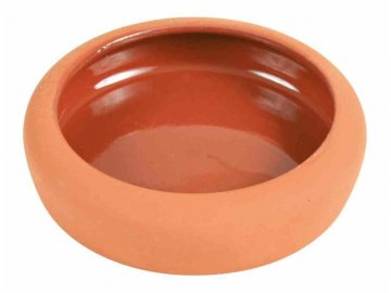 Keramická miska pro křečky oranžová 125 ml, 10 cm
