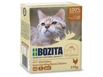 bozita cat kousky v zele s kurecim kapsicka