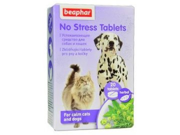 Beaphar No Stress tabletky pro kočky a psy 20 ks