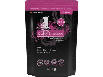 Catz Finefood Purrrr hovězí maso - kapsička pro kočky 85 g