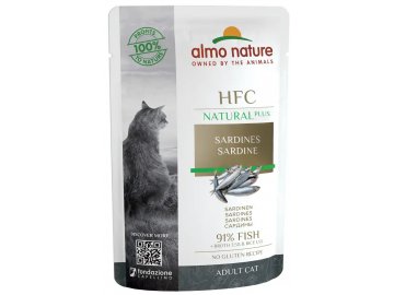 Almo Nature HFC Natural Plus sardinky - kapsička pro kočky 55 g