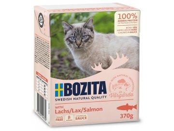 0025451 bozita cat kousky v omacce s lososem kapsicka 370 g