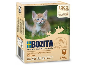 0025456 bozita cat kitten kousky v omacce s kurecim kapsicka 370 g