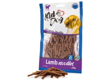 Kiddog jehněčí nudličky - pamlsky pro psy 80 g