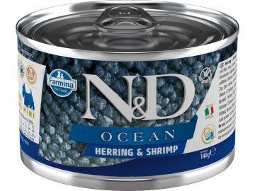 N&D Ocean Herring Shrimp Mini 140 g