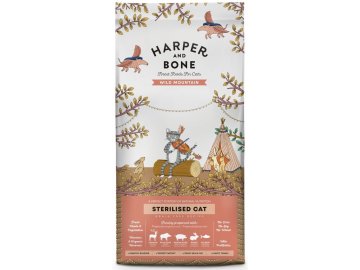 0029827 harper and bone cat sterilised divoke hory 2 kg