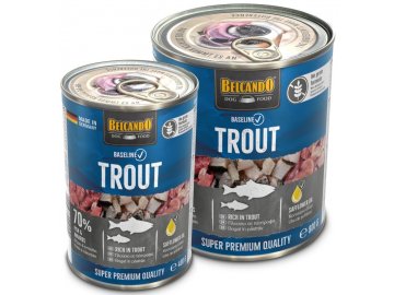 Belcando Baseline Trout - konzerva pro pejsky
