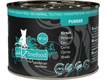 Catz Finefood Purrrr jelení maso - konzerva pro kočky 200 g
