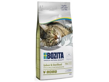 0025448 bozita cat indoor sterilised chicken 10 kg