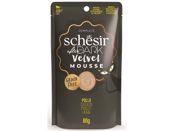 Schesir After Dark Velvet kuře - kapsička pro kočky 80 g