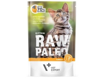 raw paleo kitten turkey