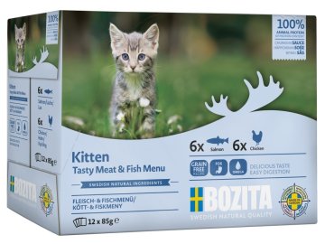 Bozita menu kitten