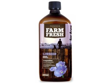 Farm Fresh lněný olej 200 ml min.trvanlivost 09-2025