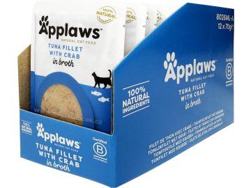 Applaws kaps tuňák krab multipack+