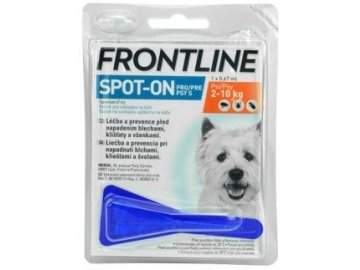 Frontline Spot On Dog S 1x0,67 ml žlutý