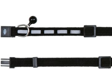 Obojek pro kočky reflexní sametový