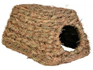 Domek z trávy pro křečka nebo myš 18x13x28 cm