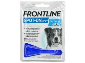 Frontline Spot On Dog M 1x1,34 ml modrý
