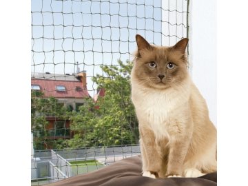 Ochranná síť pro kočky tkaný drát 3x2 m