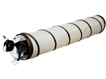 Nylonový tunel pro králíky a podobná zvířátka 19x117 cm