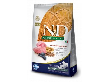 120 03 ND Low Ancestral Grain canine Adult medium uk LAMB@web