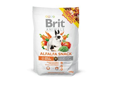 Brit Animals Alfalfa Snack pro hlodavce 100 g