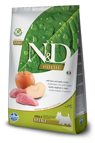 N&D Prime Dog Adult Mini Boar Apple 2,5 kg