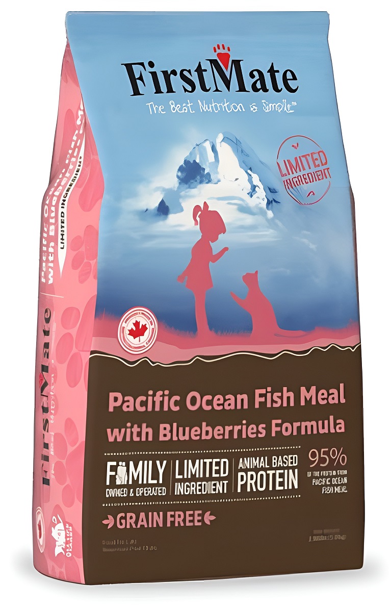 FirstMate Cat Pacific Ocean Fish with Blueberries 1,8 kg
