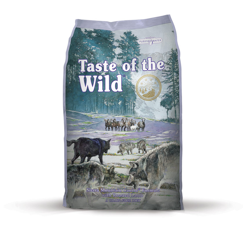 Taste of the Wild Sierra Mountain 12,2 kg + pamlsky ZDARMA