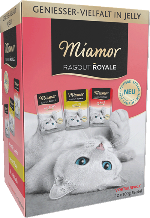 Miamor Cat Ragout Multipack v želé - kapsička 12x100 g