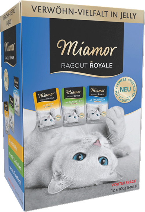 Miamor Cat Ragout Royale Multipack v želé - kapsička 12x100 g