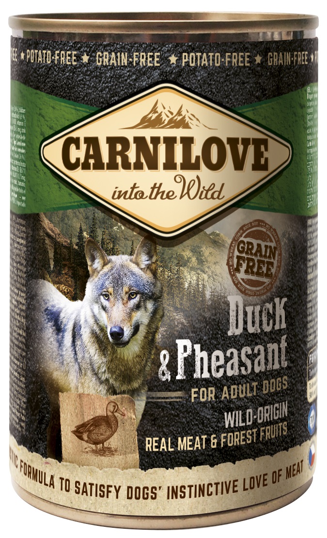 Carnilove Wild Meat Duck and Pheasant - konzerva 400 g
